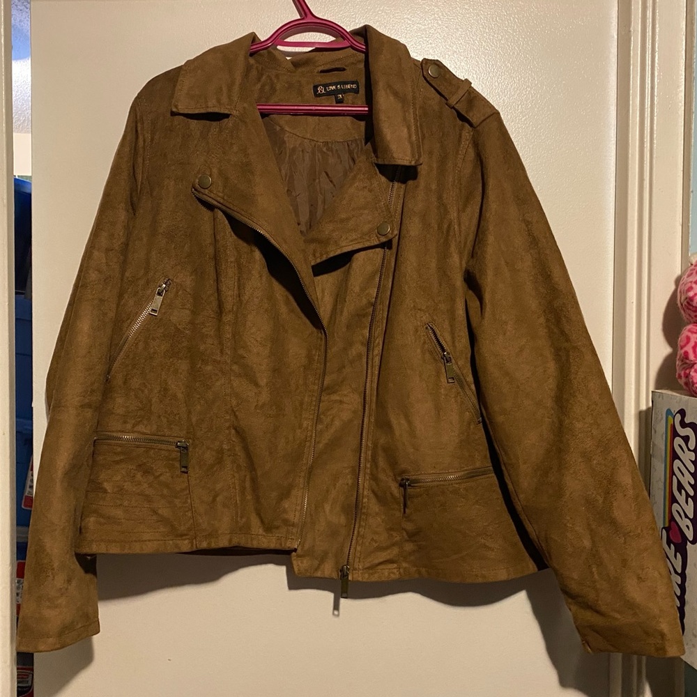 LOVE & LEGEND SUEDE JACKET